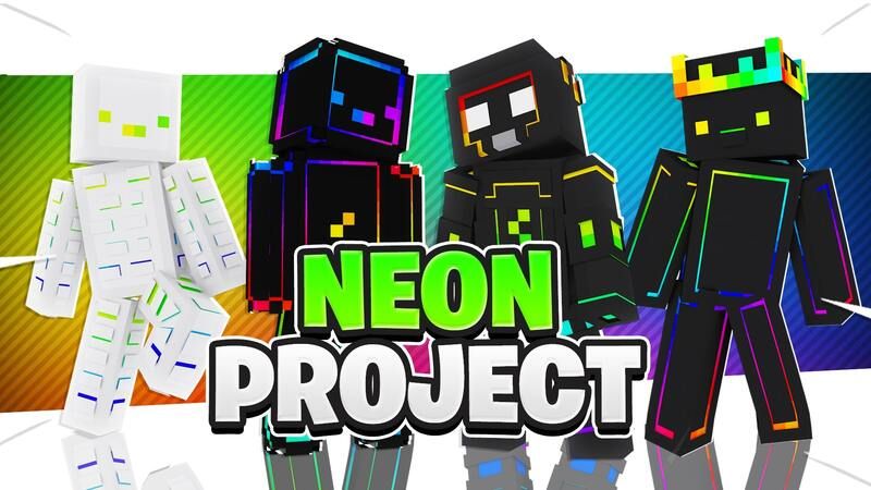 Neon Project on the Minecraft Marketplace by Mine-North