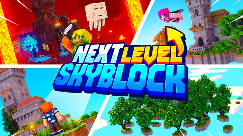 Next Level Skyblock on the Minecraft Marketplace by Mine-North