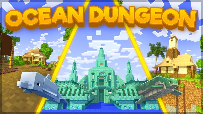 Ocean Dungeon on the Minecraft Marketplace by Mine-North