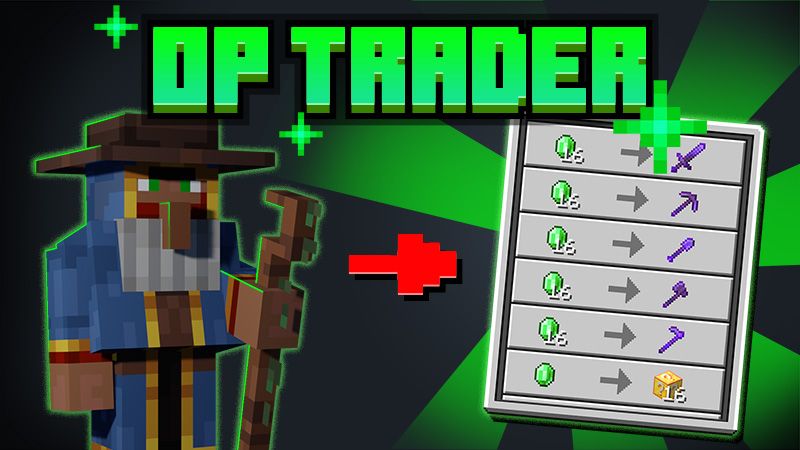 OP Trader on the Minecraft Marketplace by Mine-North