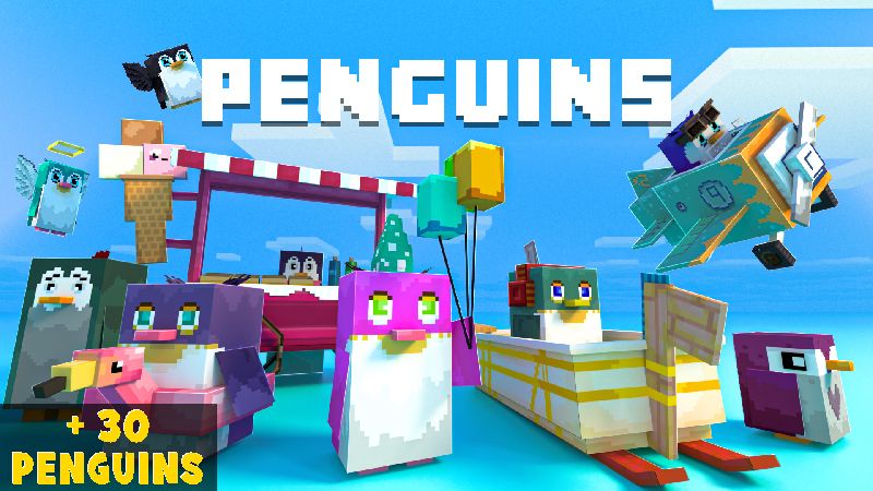 Penguins Skyblock on the Minecraft Marketplace by Mine-North