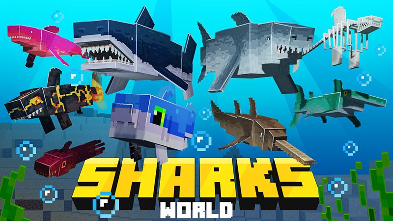 Sharks World on the Minecraft Marketplace by Mine-North