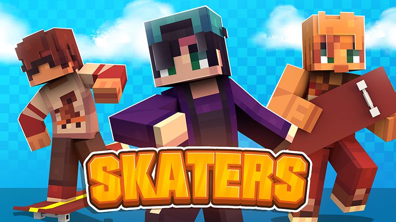 Skaters on the Minecraft Marketplace by Mine-North