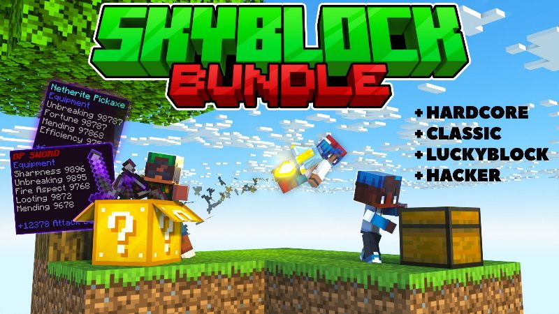 Skyblock Bundle on the Minecraft Marketplace by Mine-North