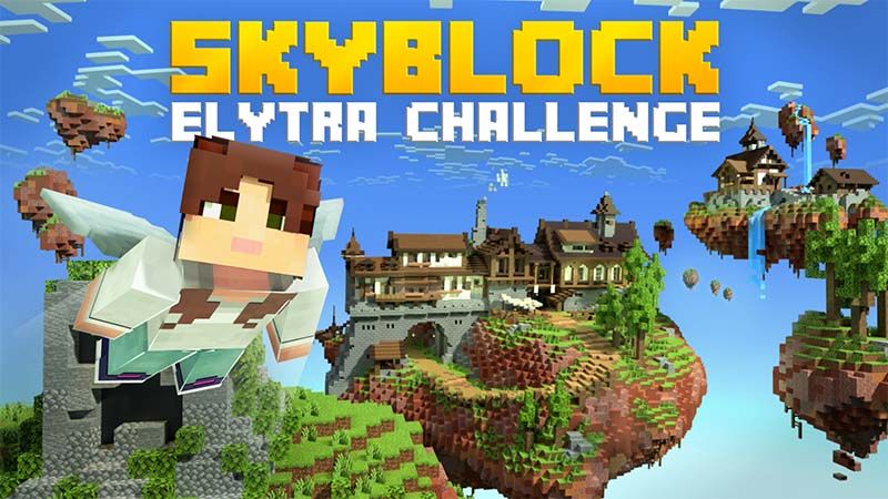 Skyblock Elytra Challenge on the Minecraft Marketplace by Mine-North