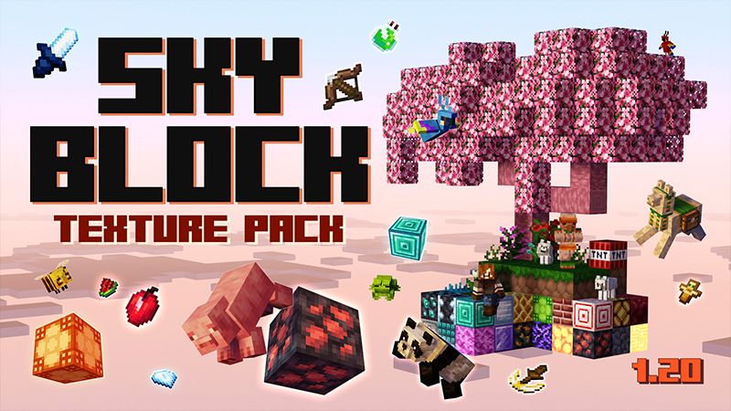 Skyblock Texture Pack on the Minecraft Marketplace by Mine-North