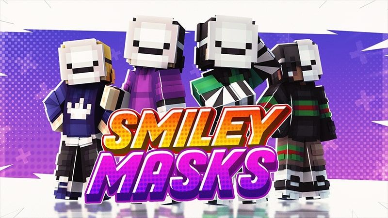 Smiley Masks on the Minecraft Marketplace by Mine-North