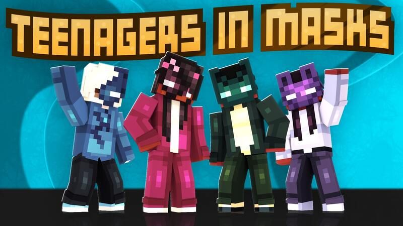 Teenagers In Masks on the Minecraft Marketplace by Mine-North