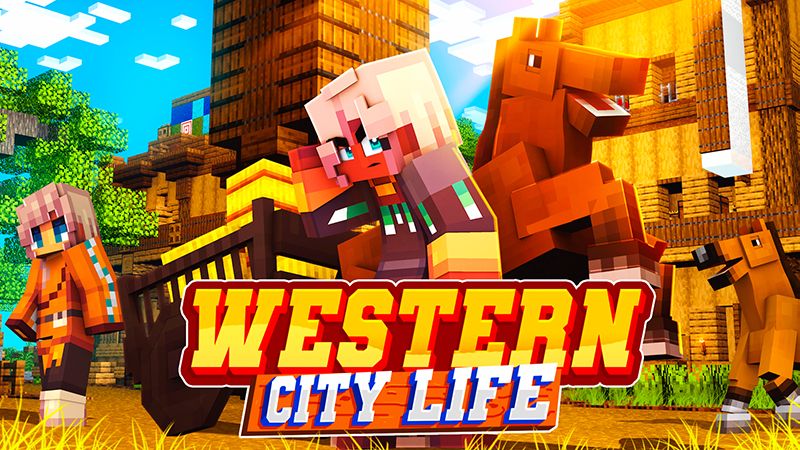 Western City Life on the Minecraft Marketplace by Mine-North