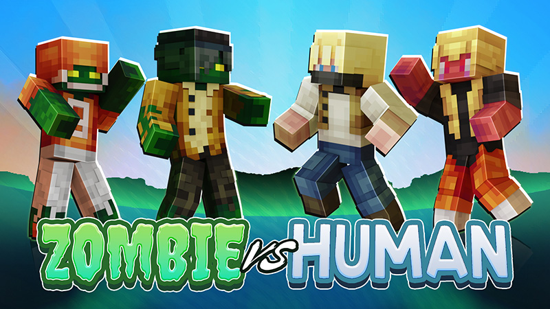 Zombie vs Human on the Minecraft Marketplace by Mine-North