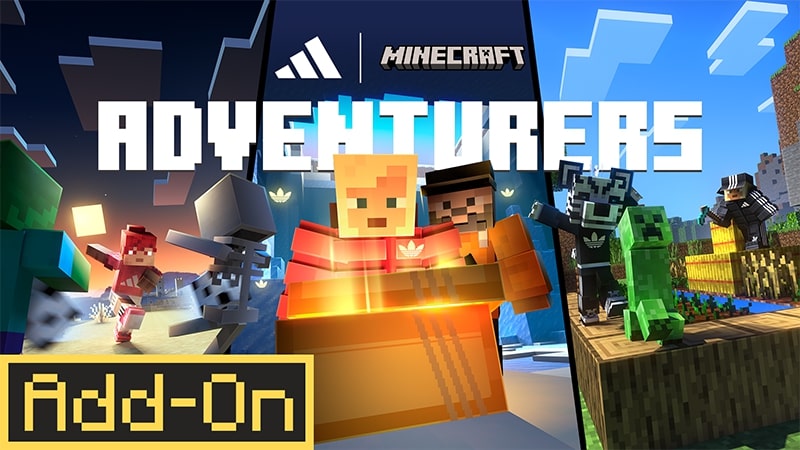 adidas Adventurers Add-On on the Minecraft Marketplace by Minecraft