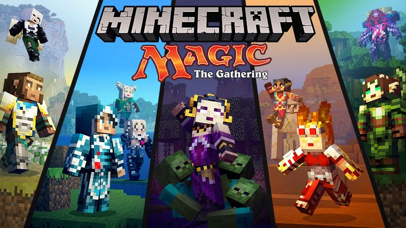 Magic: The Gathering Skin Pack on the Minecraft Marketplace by Minecraft