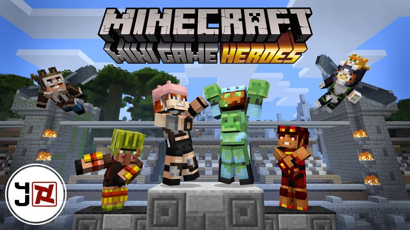 Mini Game Heroes Skin Pack on the Minecraft Marketplace by Minecraft