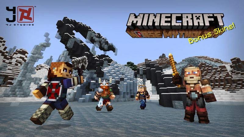 Norse Mythology Bonus Skins on the Minecraft Marketplace by Minecraft