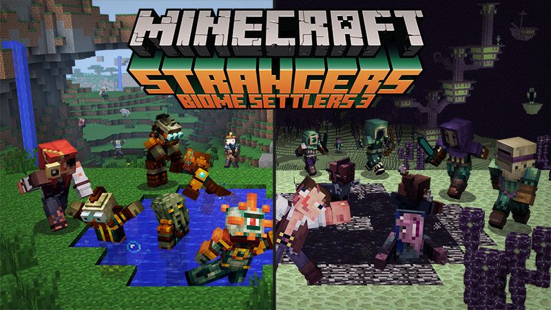 Strangers - Biome Settlers 3 on the Minecraft Marketplace by Minecraft