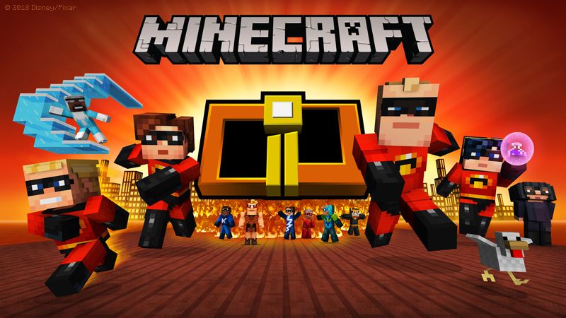 The Incredibles Skin Pack on the Minecraft Marketplace by Minecraft