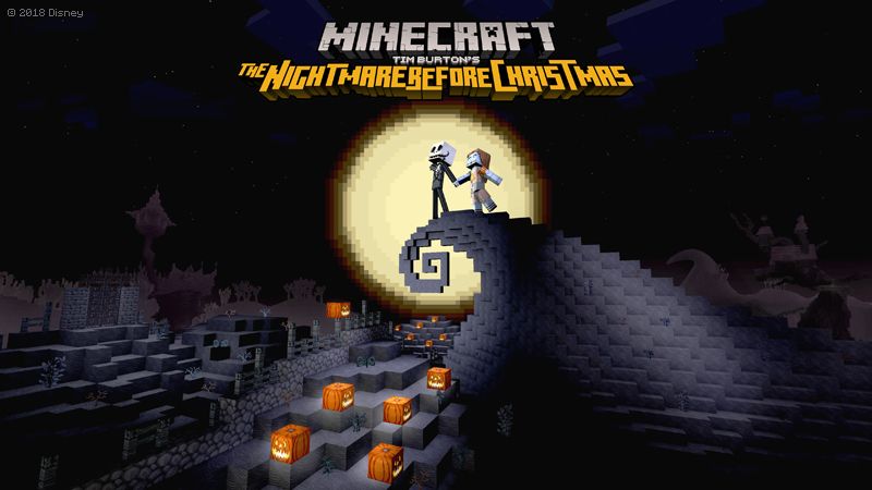 The Nightmare Before Christmas on the Minecraft Marketplace by Minecraft