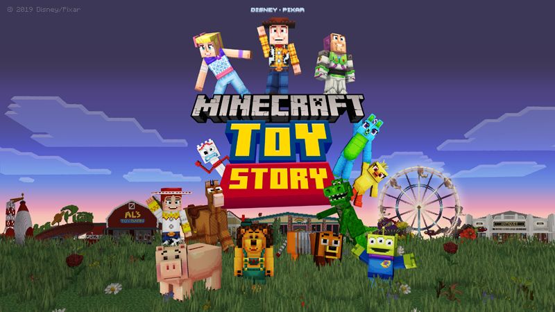 Toy Story Mash-up on the Minecraft Marketplace by Minecraft