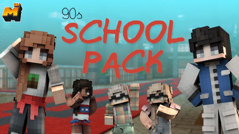 90s School Pack on the Minecraft Marketplace by Mineplex