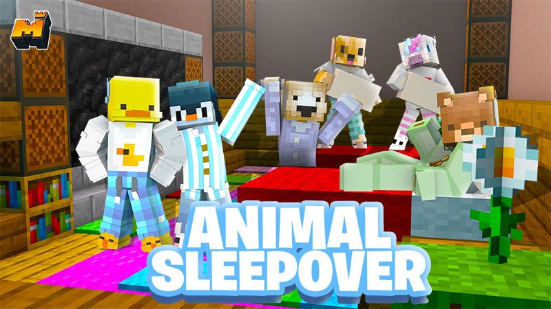 Animal Sleepover on the Minecraft Marketplace by Mineplex