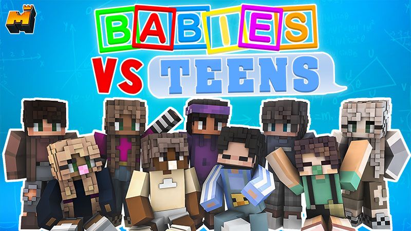 Babies vs Teens on the Minecraft Marketplace by Mineplex