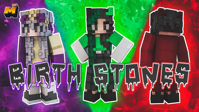 Birthstones on the Minecraft Marketplace by Mineplex