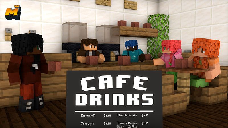 Cafe Drinks on the Minecraft Marketplace by Mineplex