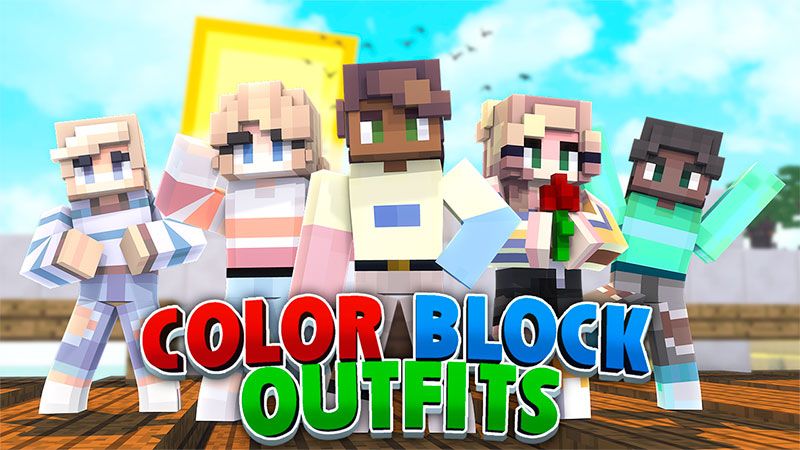 Color Block Outfits on the Minecraft Marketplace by Mineplex