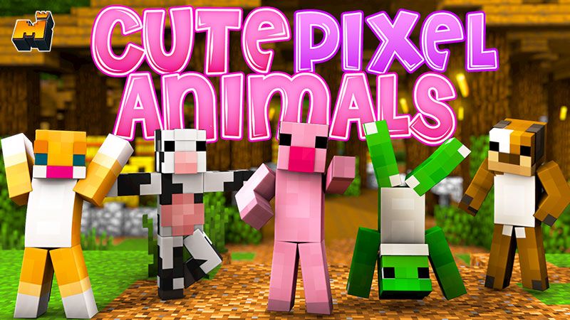 Cute Pixel Animals on the Minecraft Marketplace by Mineplex