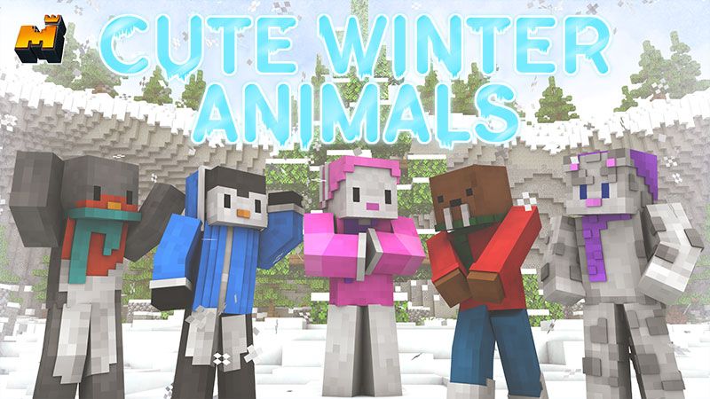 Cute Winter Animals on the Minecraft Marketplace by Mineplex