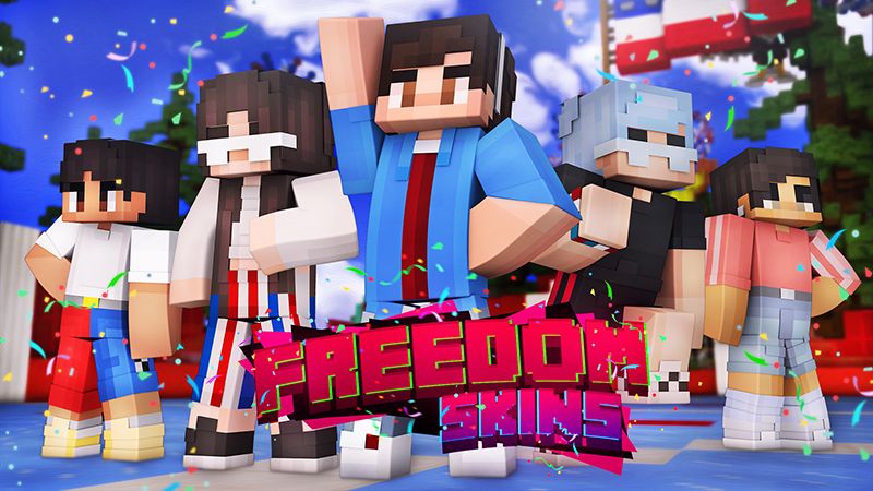 Freedom Skins on the Minecraft Marketplace by Mineplex