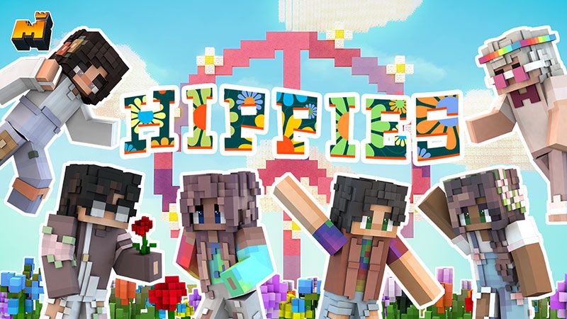 Hippies on the Minecraft Marketplace by Mineplex