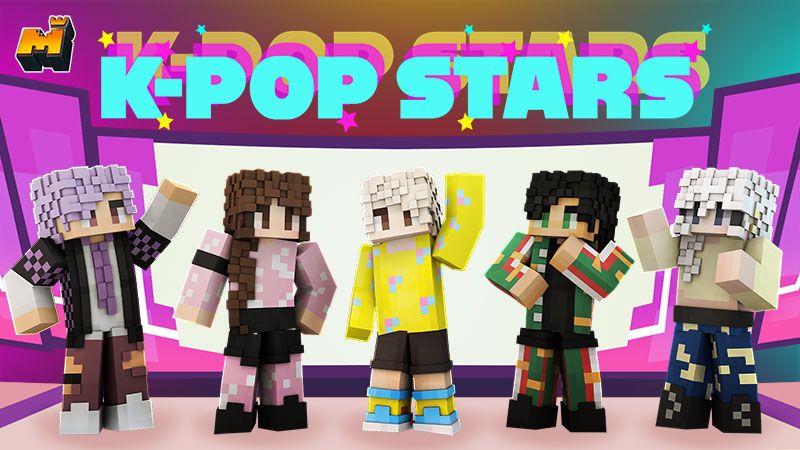 K-Pop Stars on the Minecraft Marketplace by Mineplex