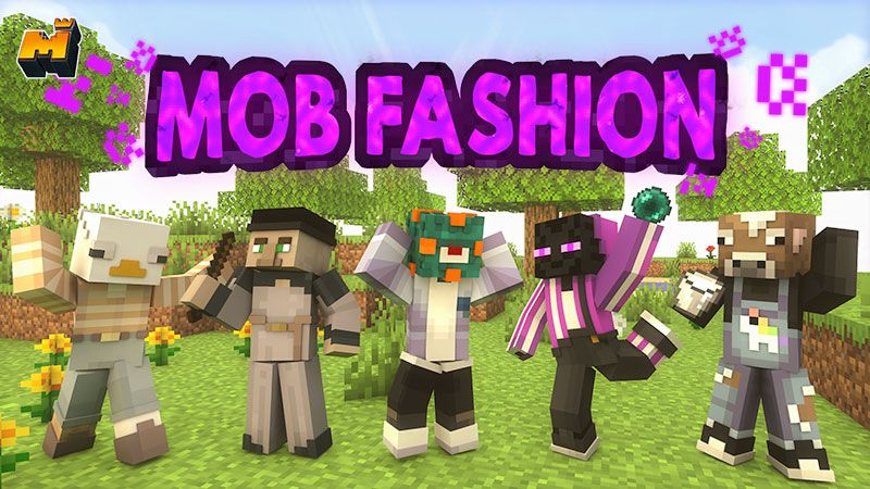 Mob Fashion on the Minecraft Marketplace by Mineplex