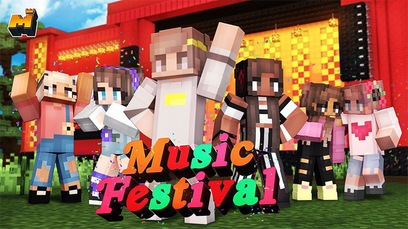 Music Festival on the Minecraft Marketplace by Mineplex