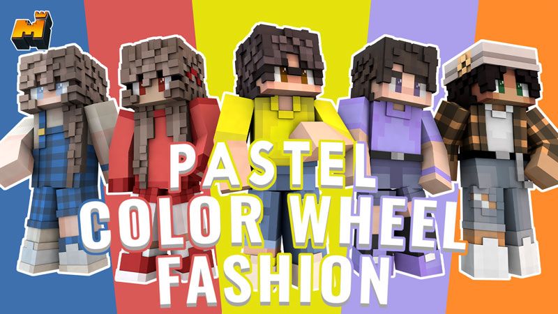 Pastel Color Wheel Fashion on the Minecraft Marketplace by Mineplex