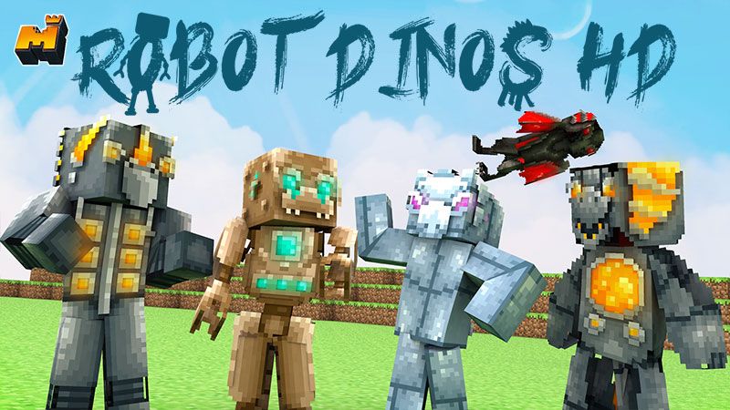 Robot Dinos HD on the Minecraft Marketplace by Mineplex