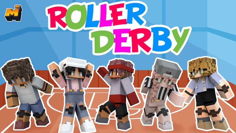 Roller Derby on the Minecraft Marketplace by Mineplex