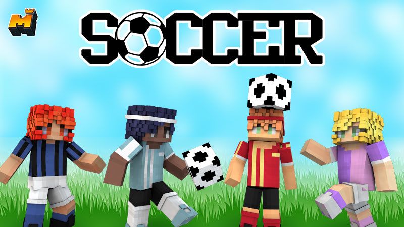 Soccer on the Minecraft Marketplace by Mineplex