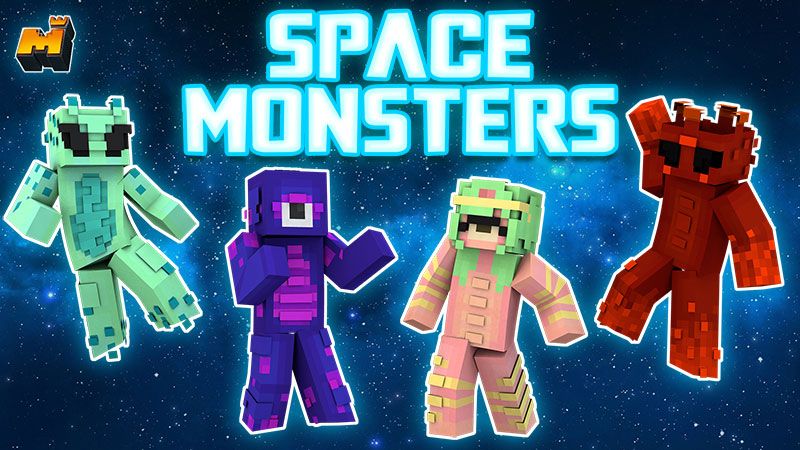 Space Monsters on the Minecraft Marketplace by Mineplex