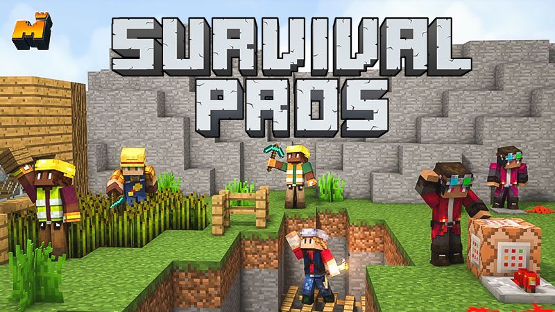 Survival Pros on the Minecraft Marketplace by Mineplex