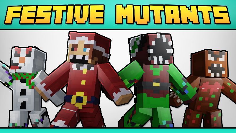 FESTIVE MUTANTS on the Minecraft Marketplace by Minty