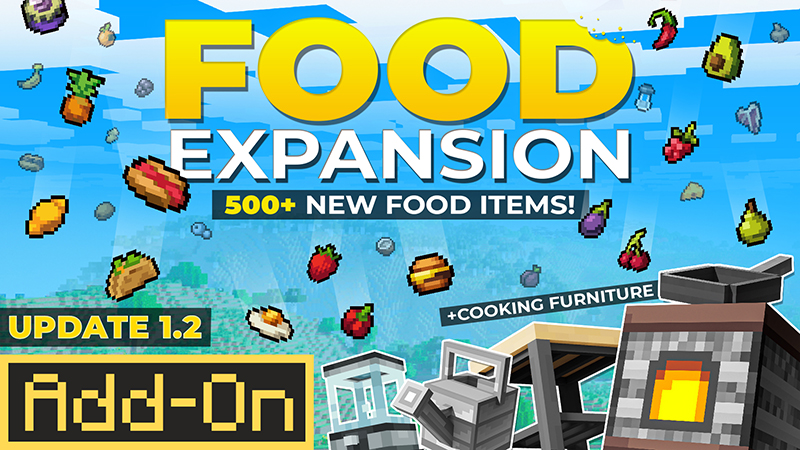 FOOD EXPANSION 1.2 on the Minecraft Marketplace by Minty