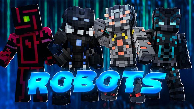 Robots on the Minecraft Marketplace by Minty