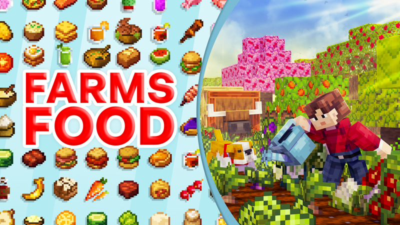 Farms + Foods on the Minecraft Marketplace by Misfits