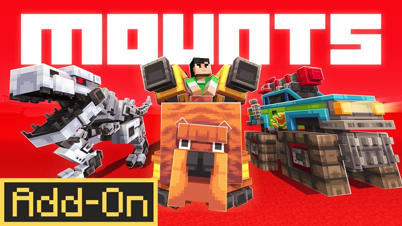 Mounts Add-On on the Minecraft Marketplace by Misfits