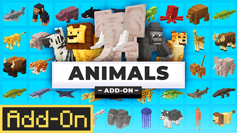 Animals Add-On on the Minecraft Marketplace by Mob Pie