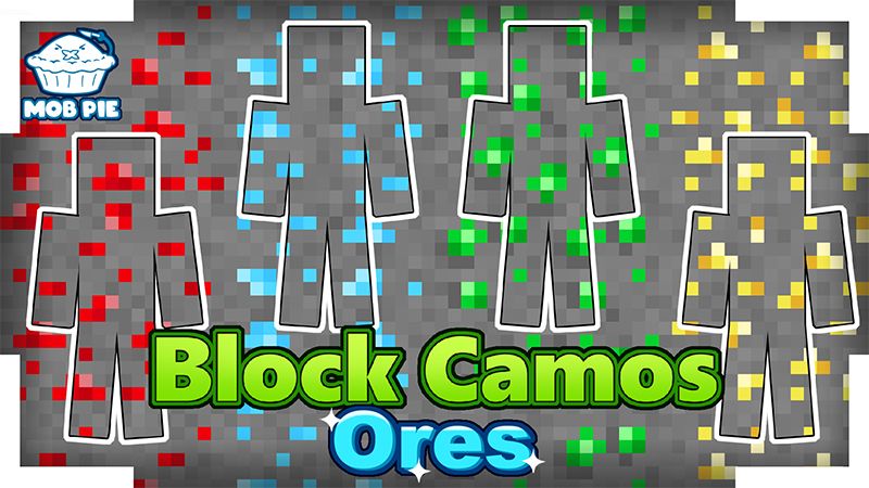 Block Camos: Ores on the Minecraft Marketplace by Mob Pie