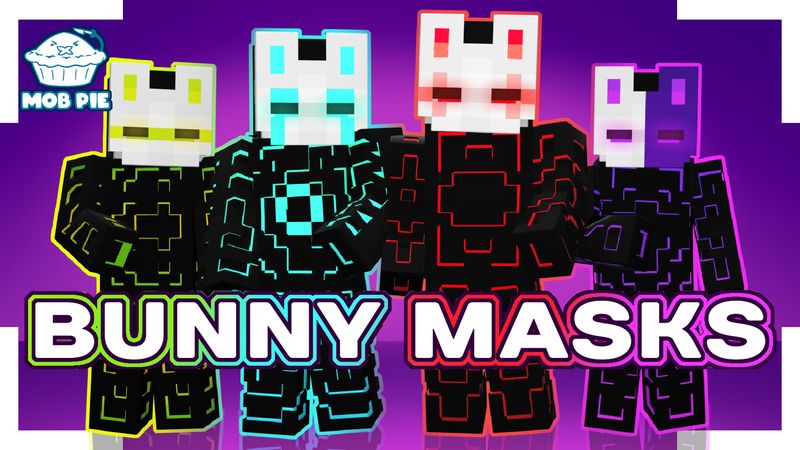 Bunny Masks on the Minecraft Marketplace by Mob Pie