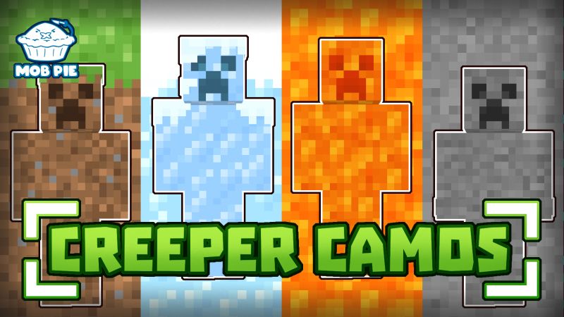 Creeper Camos on the Minecraft Marketplace by Mob Pie